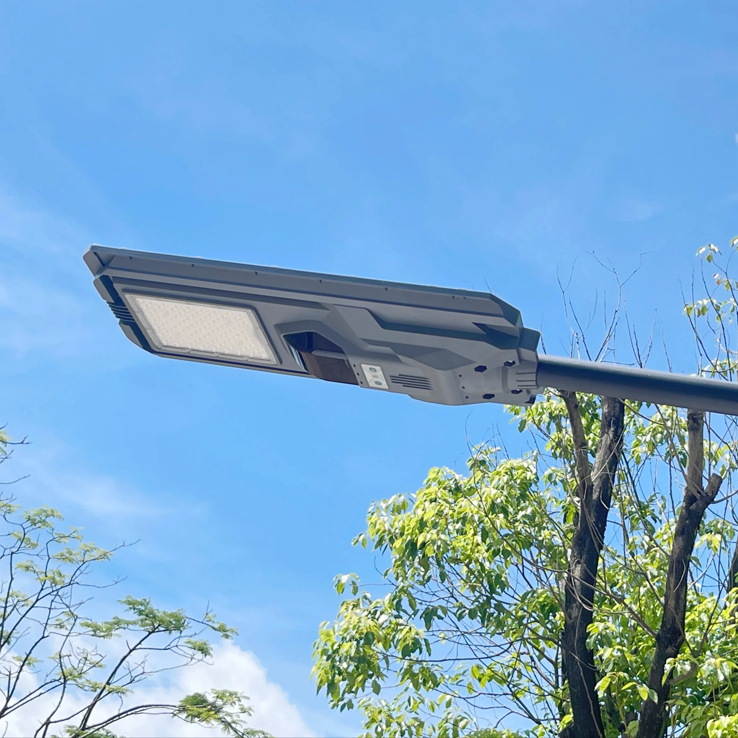 ABS Aluminum Housing Controller Intelligent 1200 Watts Panel LED Street Light with Auto Dimming Control