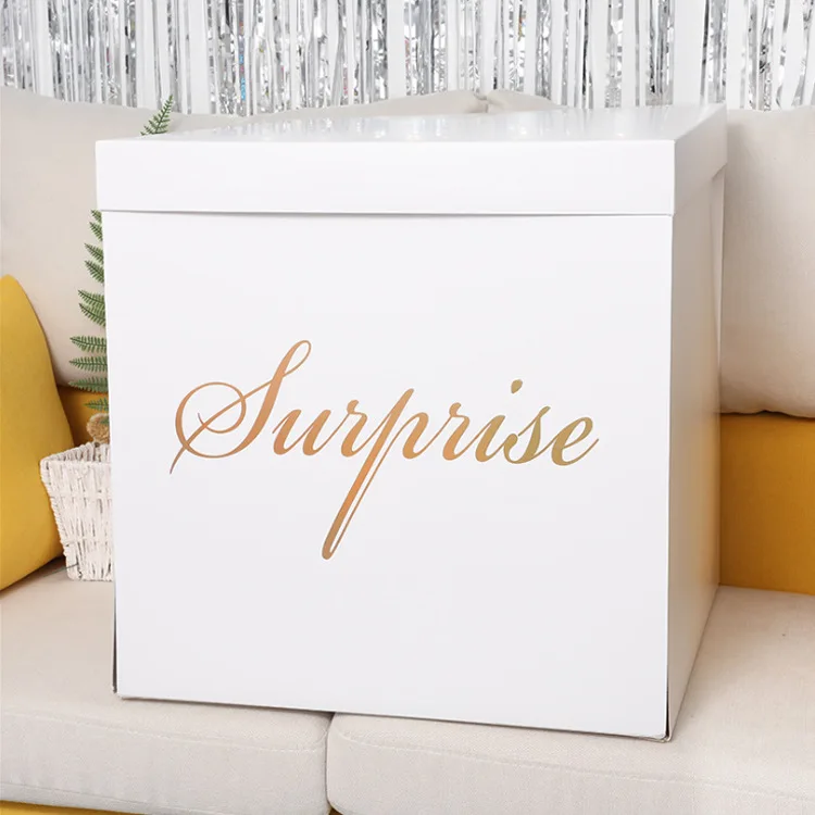 Surprise box Balloon box Creative DIY proposal arrangement birthday gift box