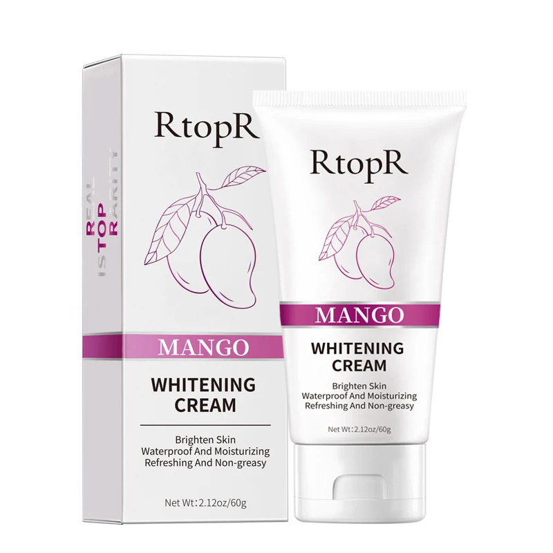 RtopR Skin Care Organic Mango Extract Effective Moisturizing Lightening Body Care Cream