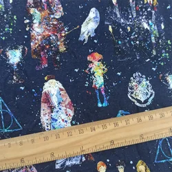 Digital Printing Textile Fabrics Wholesale No Moq Design Your Pattern Bamboo Jersey Fiber Fabric