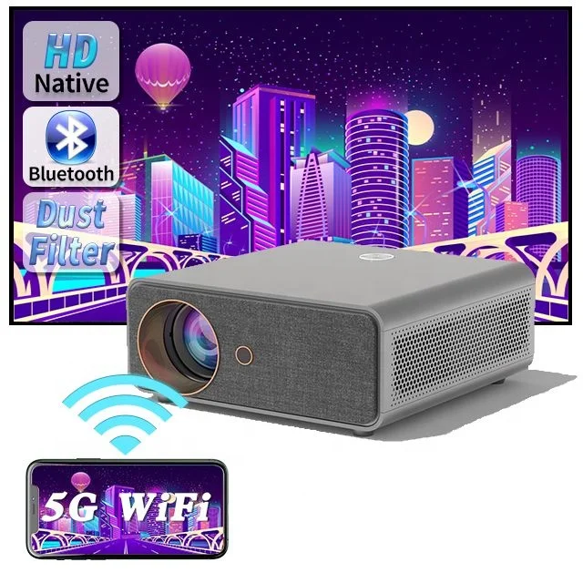 ZAOLIGHTEC A20 TOP SELLING LED Projector Support 4K 3D Android WiFi Movie Game Portable Cinema Beamer For short throw projector