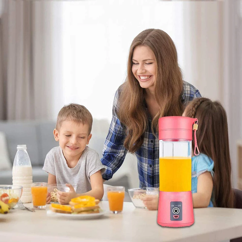 
Dropshipping Multifunction Electric Handy Portable Fruit Vegetable Power Press Mini Hand Citrus Magic Juicer Cup 