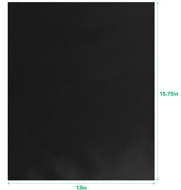  BBQ Accessories sets ptfe non-stick heat resistant reusable heavy duty 0.2mm thckness 40*33cm bbq grill mat
