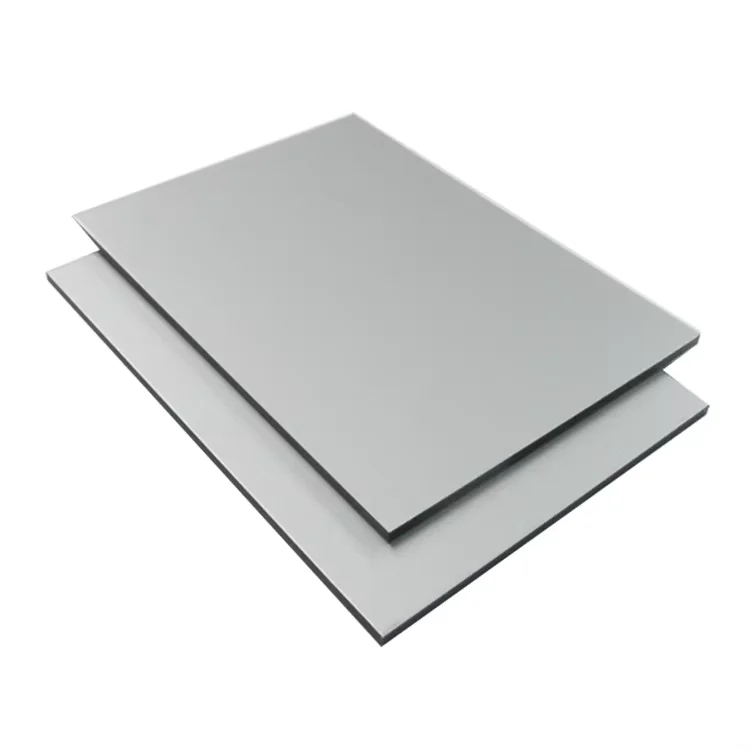 Champagne Metallic Gold Thickness 4 mm ACP Sheets PVDF ACM Metallic Colors Aluminum  Composite Panel