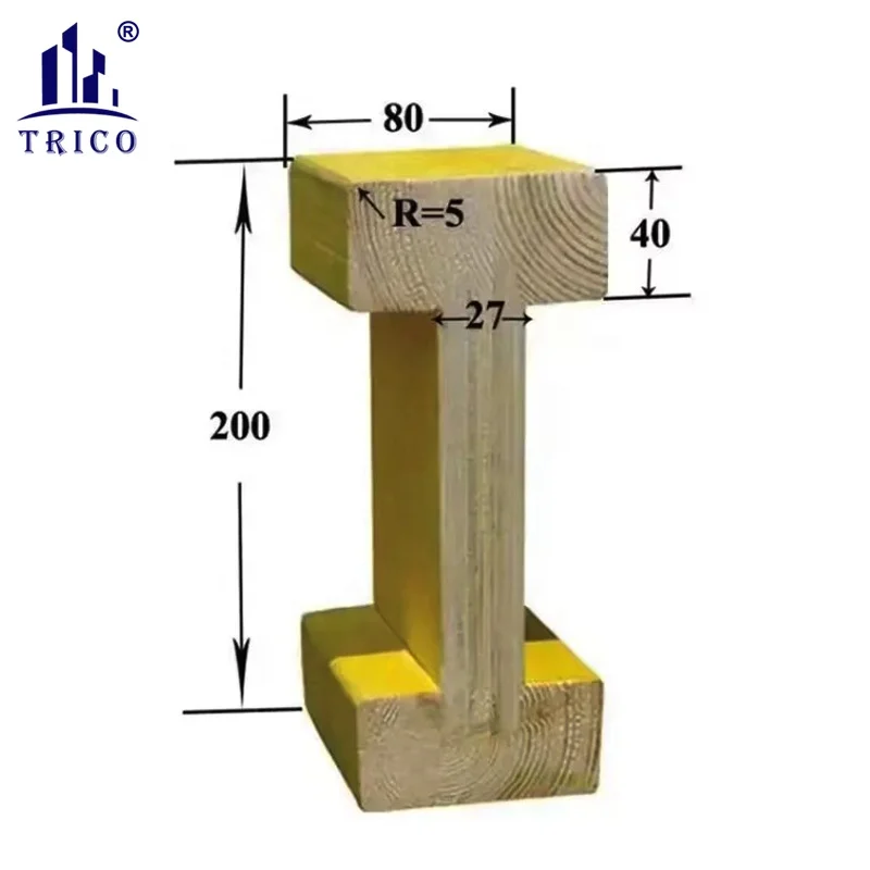 Construction Wooden Timber Beam H20 for Formwork Systems