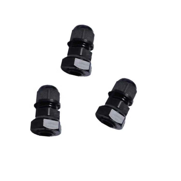 Factory high quality waterproof Nylon PA66 IP68  M10*1.5mm plastic cable gland