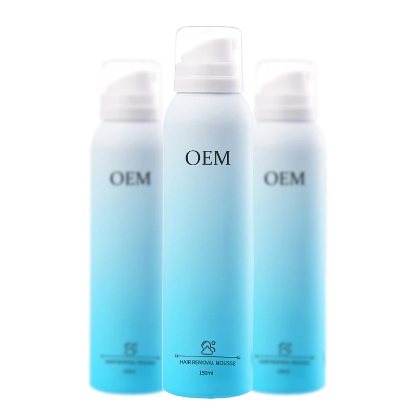 OEM частная этикетка крем для удаления волос пена мусс кремы депиляторы тела удаление