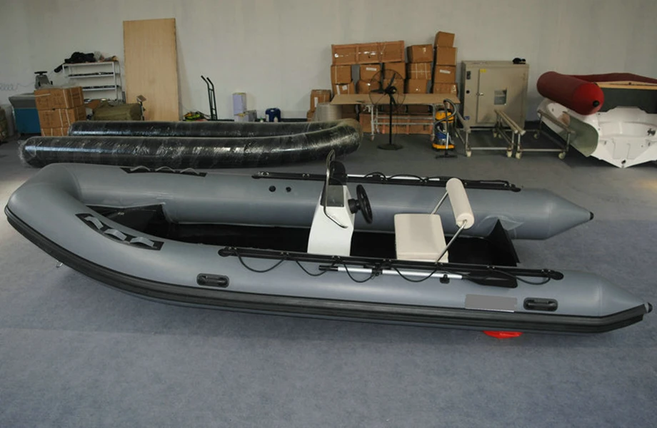 17ft 8 Passengers France Rib Fiberglass Rigid Inflatable Boat with CE for sale