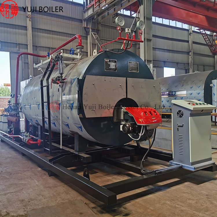 0.5t/h to 20t/h natural gas diesel oil heavy oil fired steam boiler Steam Generator For food sales for products making factory