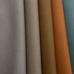 Hydrolysis Resistance Leather Material eco-friendly Solvent Free PU Synthetic Leather for Sofa