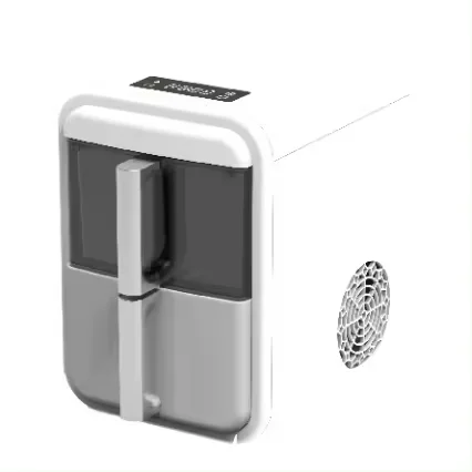 High efficiency and energy saving touch screen fast ice making automatic cleaning car small ice machine refrigerator