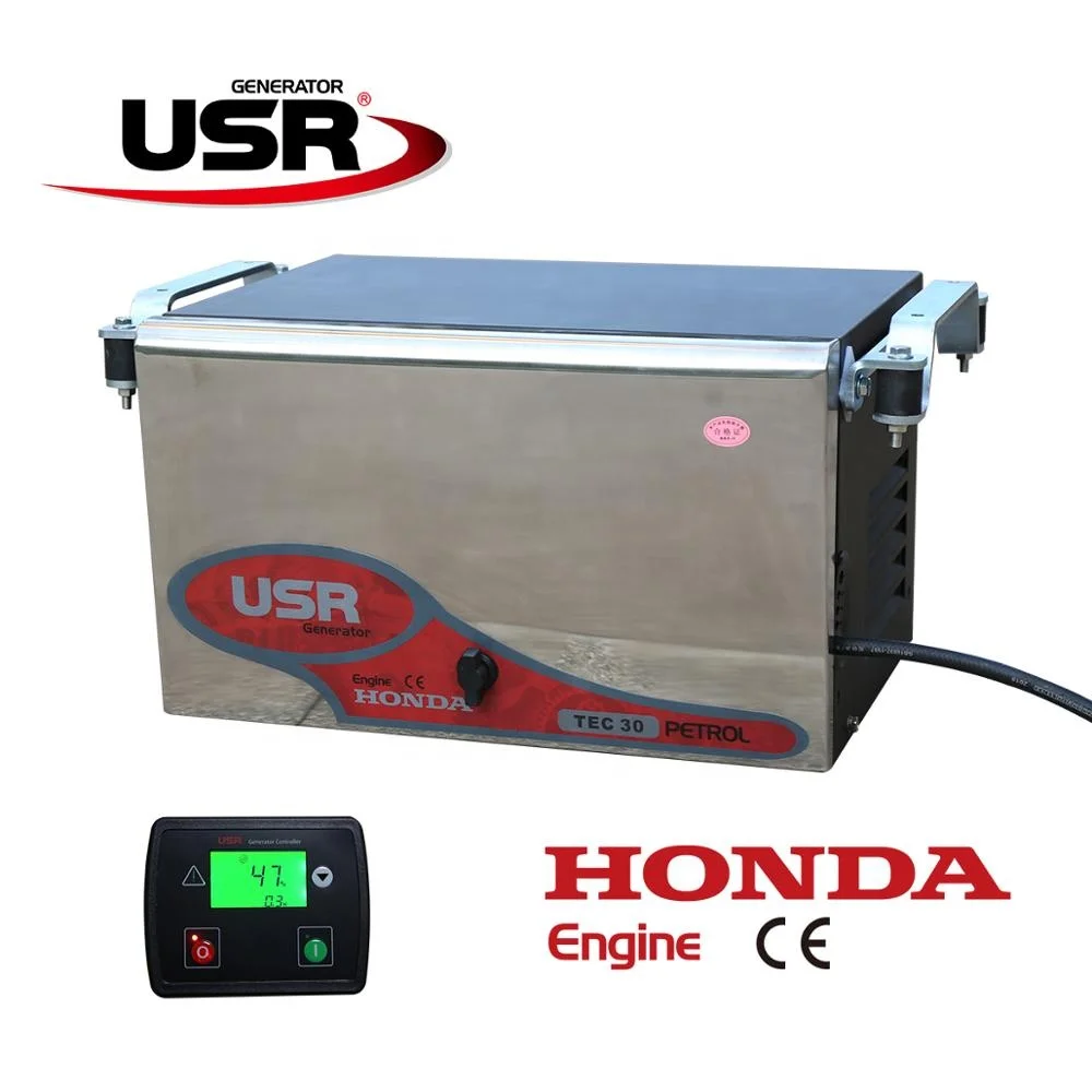 220v 50hz Honda engine inverter gasoline RV generator for motorhouse
