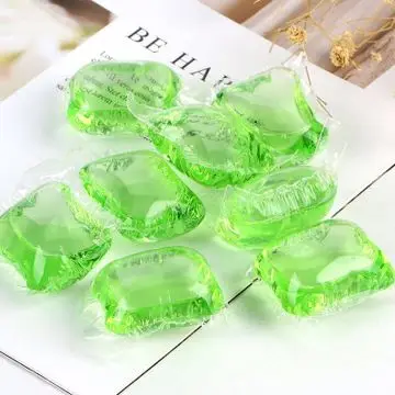 Private Label Water Soluble PVA Film Washing Softener Fragrance 3 in 1 Laundry Pods Capsules