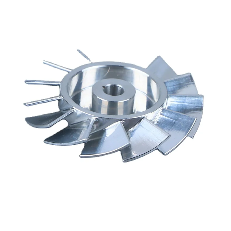 CNC Machining Part Milling Impeller Parts High Quality 5 Aixs Auto Cnc Turning Aluminum Alloy Metal Turning Equipment Oxidation