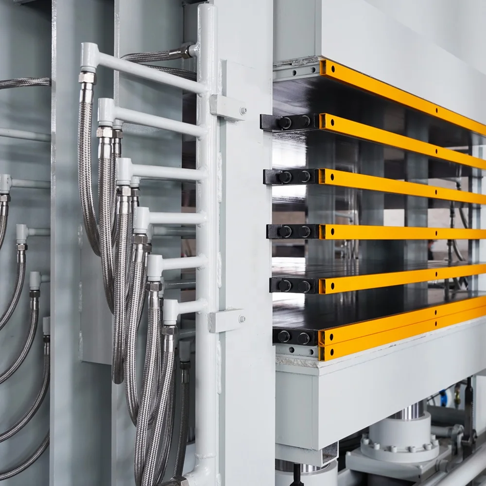 WFSEN mdf laminate hot press machine plywood hydraulic hot press machine for doors