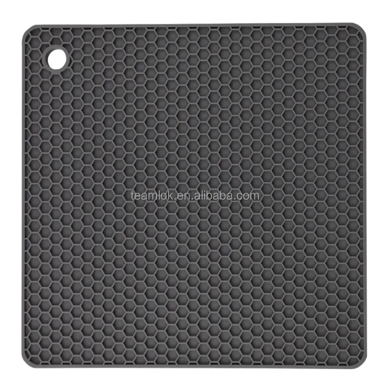 Wholesale silicone heat resistant honeycomb insulation cup mat non-slip table mat