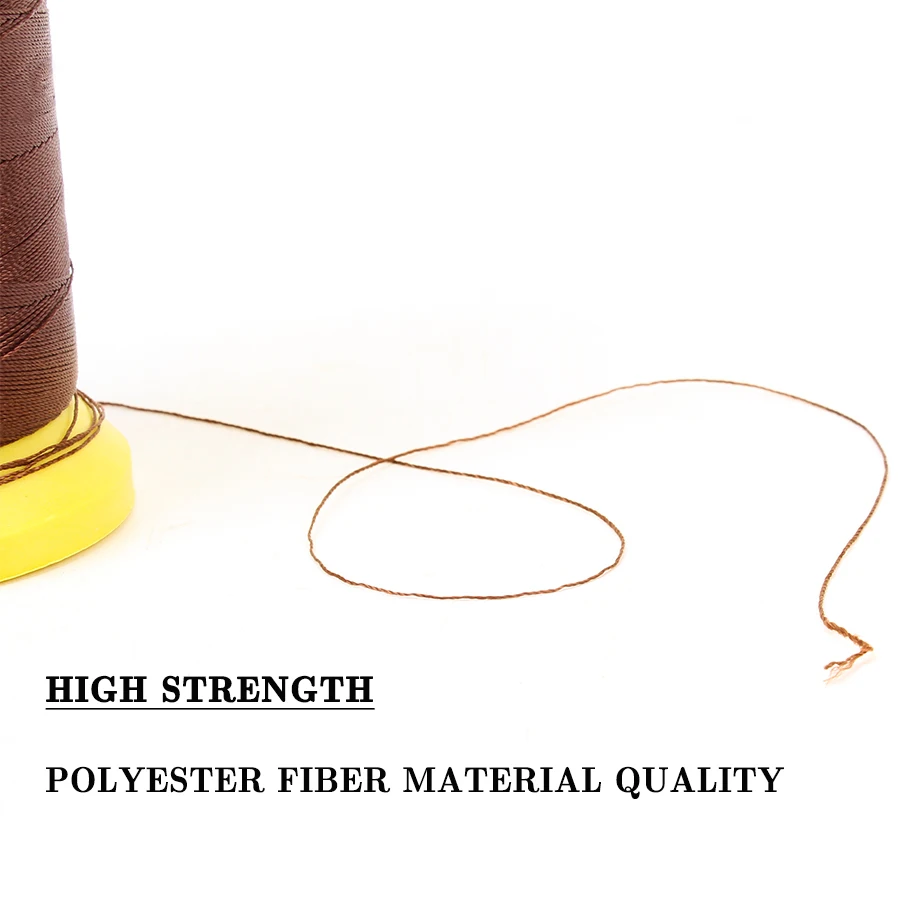 Leeons Hot Sale Products High Elastic and Tenacity Nylon Threads For Machine Weft Hair Extension