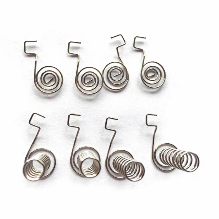 Battery coil springs for toy electrics, small coil compression spring for battery