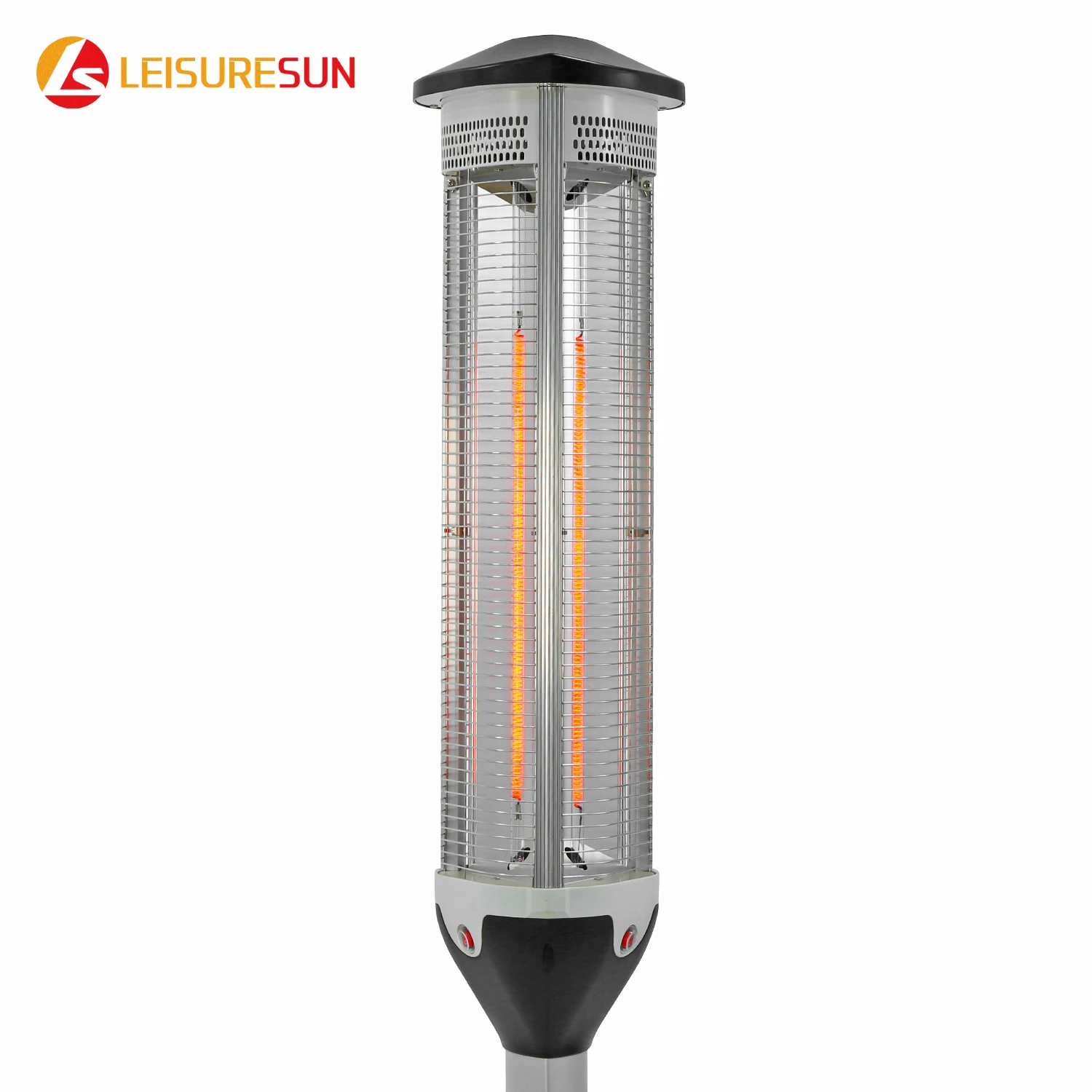EH800 2700W 360 degree heating heater Commercial Electric Heater Patio Freestanding Infrared Heater(Carbon Fiber Heating)