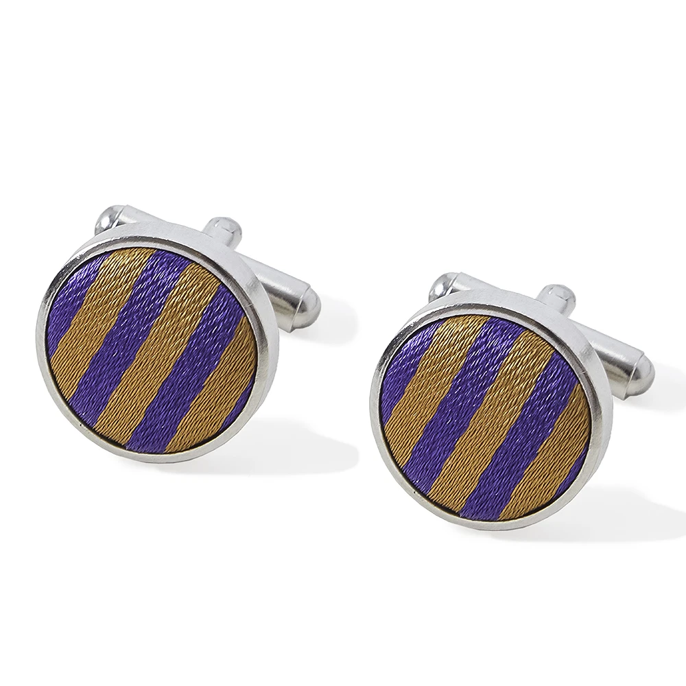 Do Your Own Greek Letter Silk Cufflinks Customization Fraternity Club Crest Logo Cufflinks Greek Fabric Cufflinks