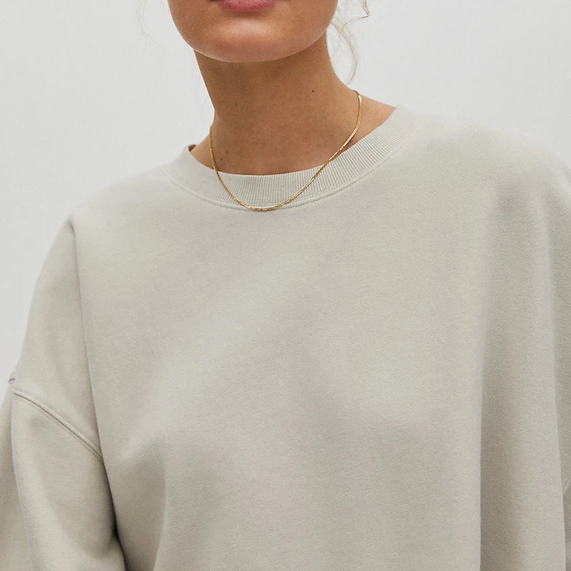 Женский свитшот в стиле бойфренда, Свободный свитшот, пурпурный свитшот в французском стиле шикарного фасона, 2020