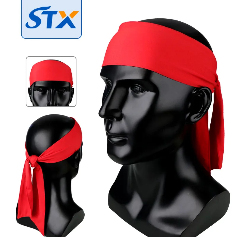 Shuntaixin Custom Logo Design Knotted Adjustable Soccer Men And Women Tennis Head Band Customized Fit Sport Tie Headband