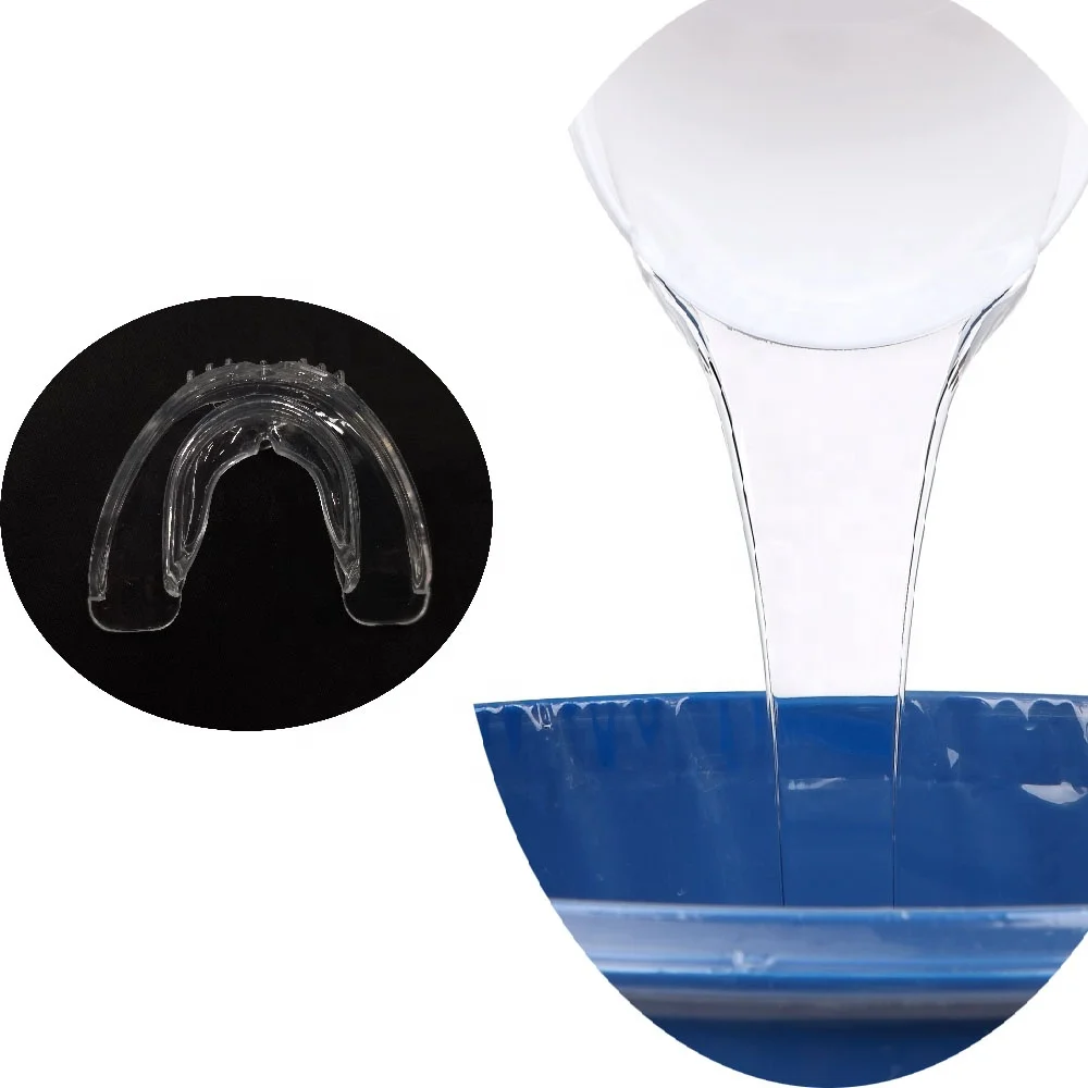 Liquid Silicone Rubber Transparent for Brace Food grade Silicone for Dental Brace silicon