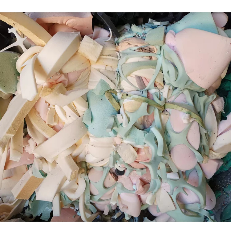 Used for export of cheap polyurethane sponge recycling PU foam scrap Foam Scraps