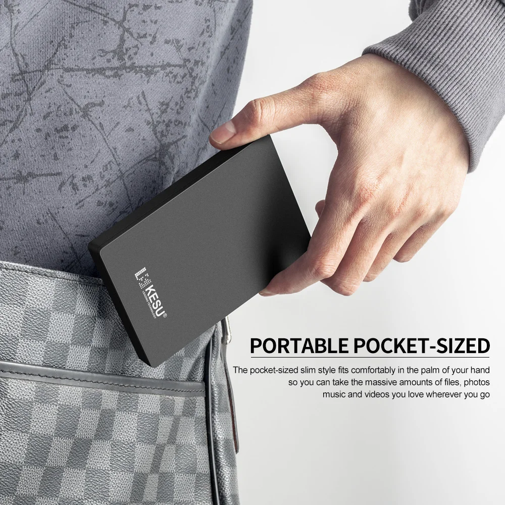 Portable external drive 2.5 inch USB 3.0 SATA hard drive 1TB hdd compatible with ps4 and xbox one