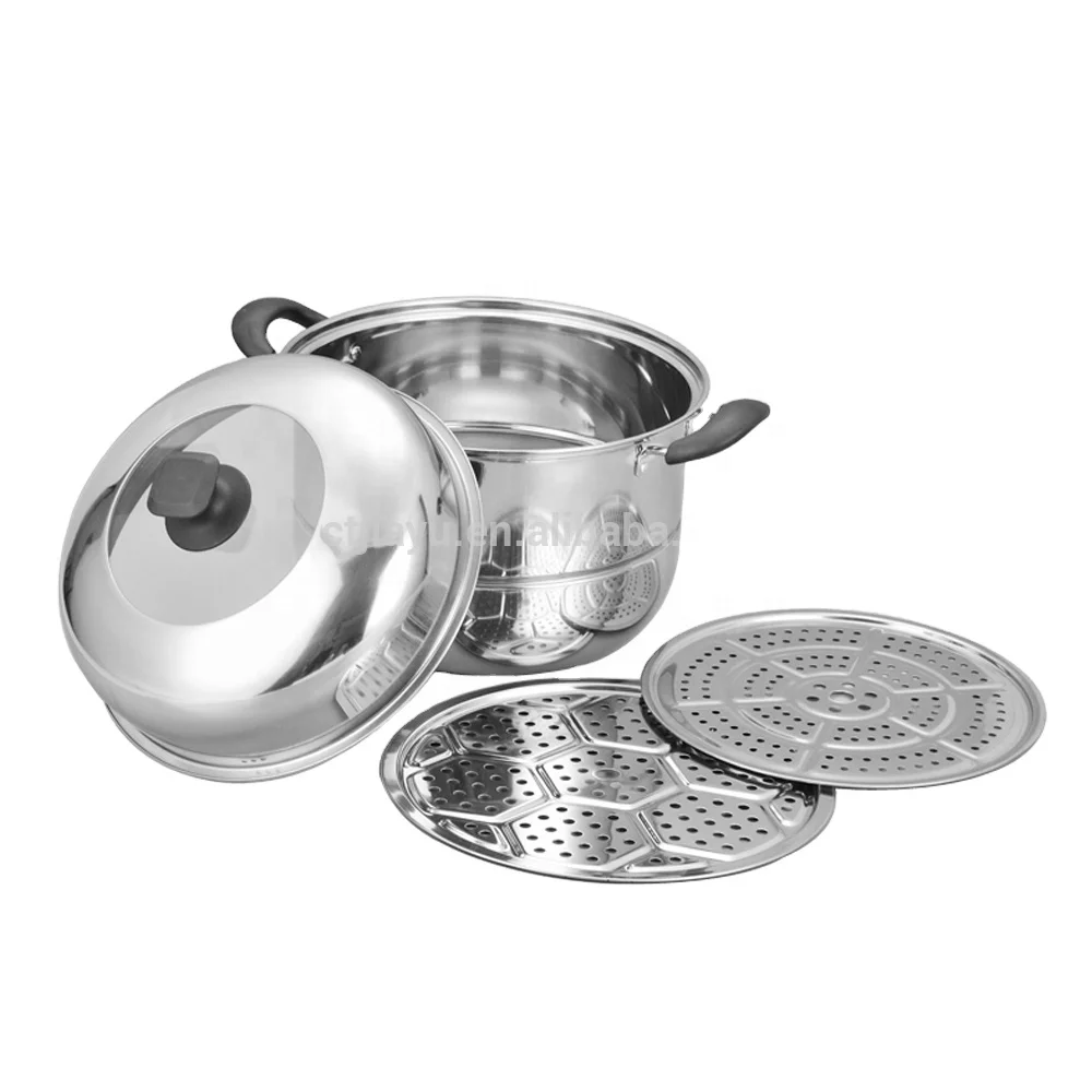 Различных размеров китайский нержавеющей пищевой стали пароход горшок