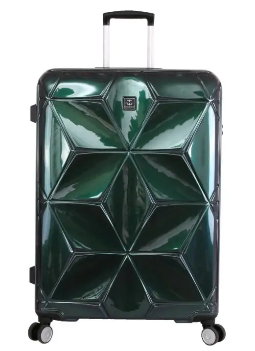  Оптовая продажа с фабрики ABS PC 20 '24' 28 '3 шт. набор чемоданов TSA замок 4 колеса жесткая тележка