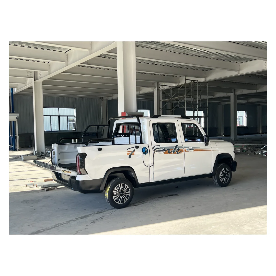 2024 Small Car Electric Affordable Four-wheeled Electric Vehicle 2-door 4-seater Electric Mini Car Pure Electric Pickup Truck
