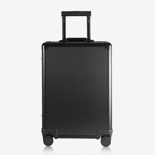 24 inch carbon fiber luxury suitcase set luggage travel trolly bag