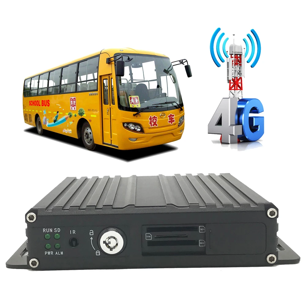 Горячая распродажа H.265 MDVR 1080P Мобильный DVR 2 SD-карта поддерживаемая модель MR9504ED с 4G GPS для удаленного мониторинга и отслеживания