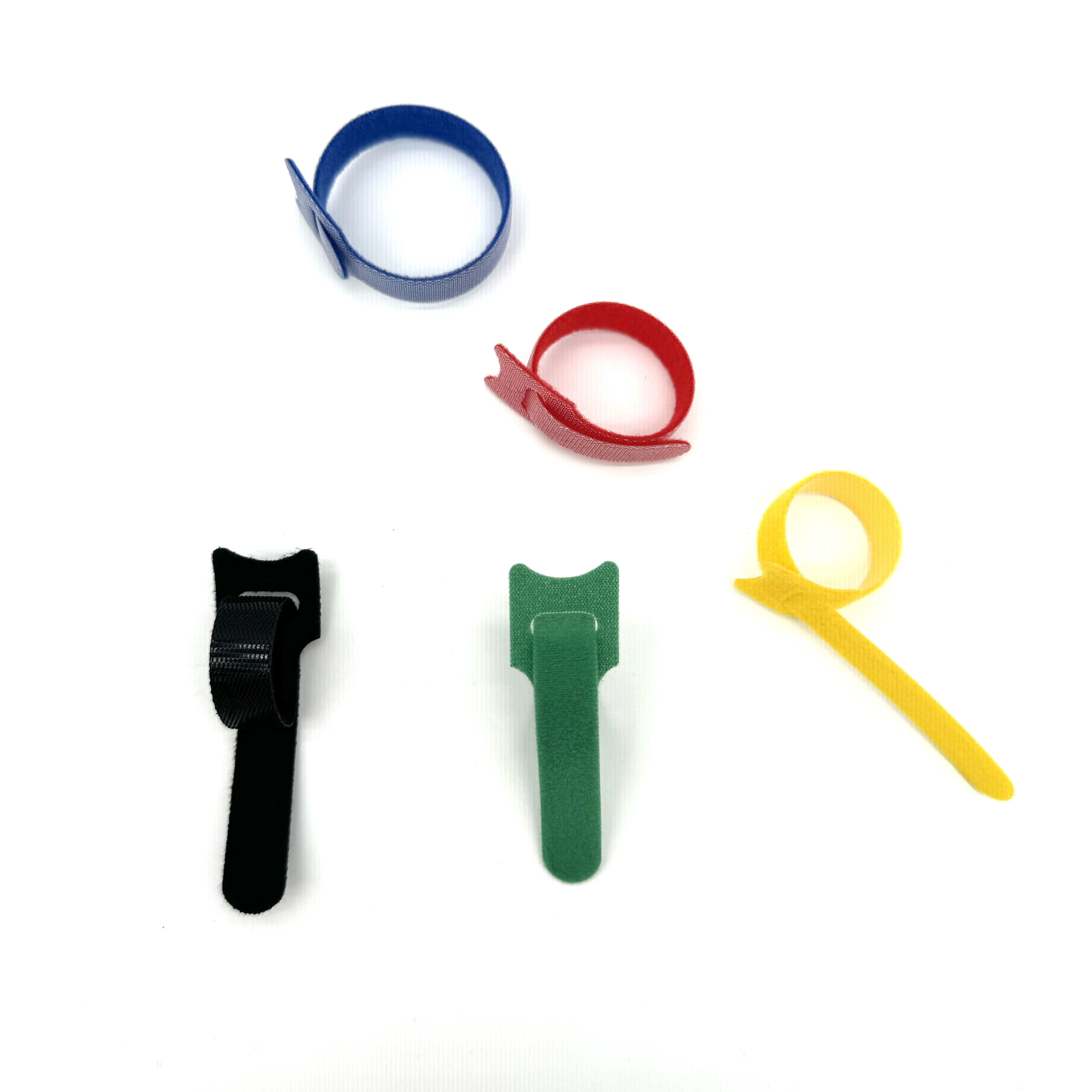 Cable Tie Hook Loop Back to Back Cable Tie Customized Color Adjustable Size Soft Nylon for Indonesia Tape Ski Shoes Provide