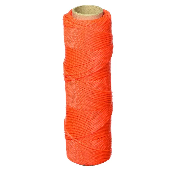 #18 Twisted Mason Line - Nylon Masonry String,  275ft, Orange