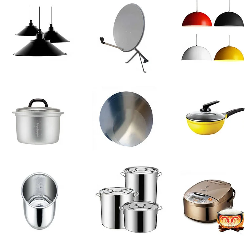 
professional manufacturer 1050 1060 1070 circle cooking aluminum disc 