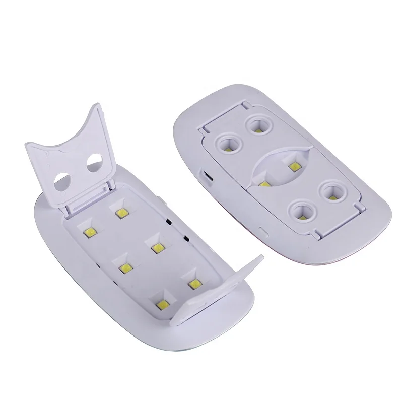 Hot Sale SUN MINI 6W UV LED Lamp Nail Dryer Portable USB Cable Nail Lamp For Gel Polish Curing