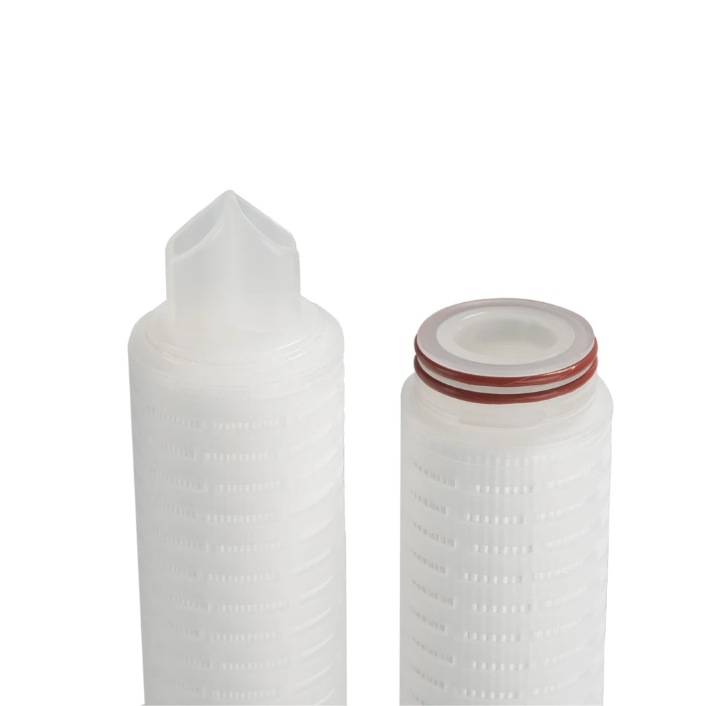 
PVDF pleated membrane cartridge filter 0.22 micron filter cartridge 