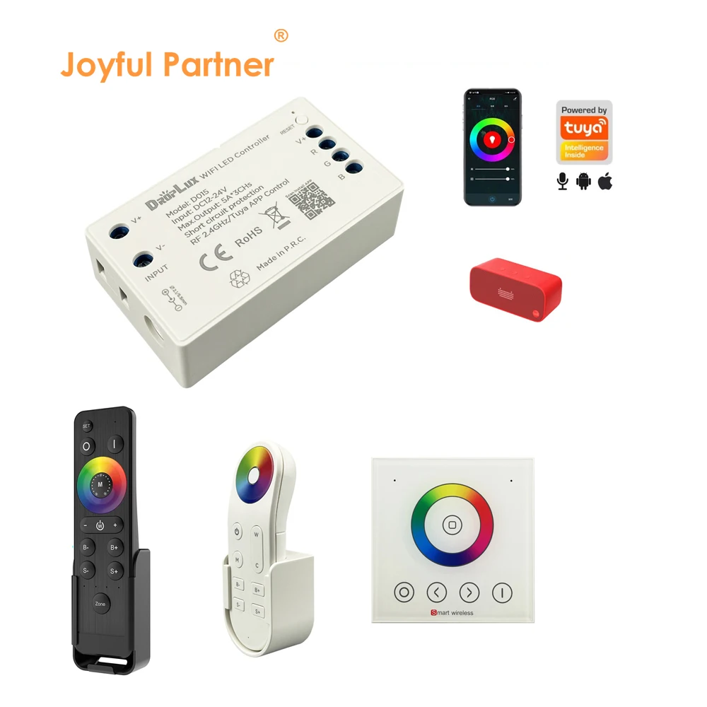 Веселый партнер с низким DC6-42V постоянного тока DIM/CCT/RGB/RGBW/RGB + W 300/450/600/700 мА 4 в 1 светодиодный драйвер дистанционным управлением