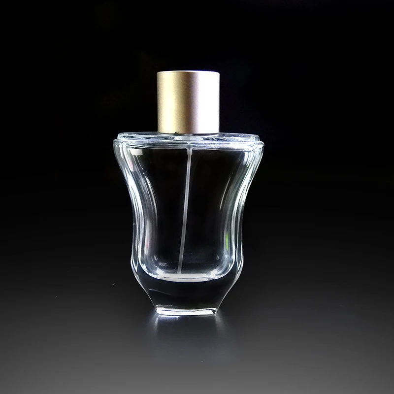 Cheapest Transparent 25Ml 50Ml Perfume Glass Spray Bottle 30Ml Oud Perfume Bottle Screw Bottle Perfume With Black Cap
