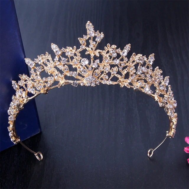 miss world ford crown victoria wedding birthday princess bridal crown headpieces flower crystals crowns and hair tiaras
