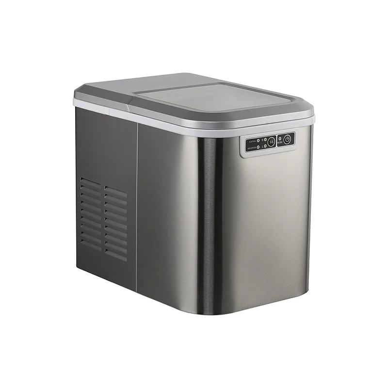 Professional competitive price small countertop ice maker machine home 12kgs/24h icecube maker with CE, CB, EMC, GS, LFGB, RoHS
