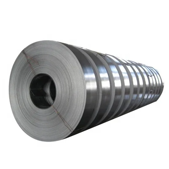 Cold rolled low carbon annealed black steel strips, 65mn galvanized steel strip in coil for packing strap