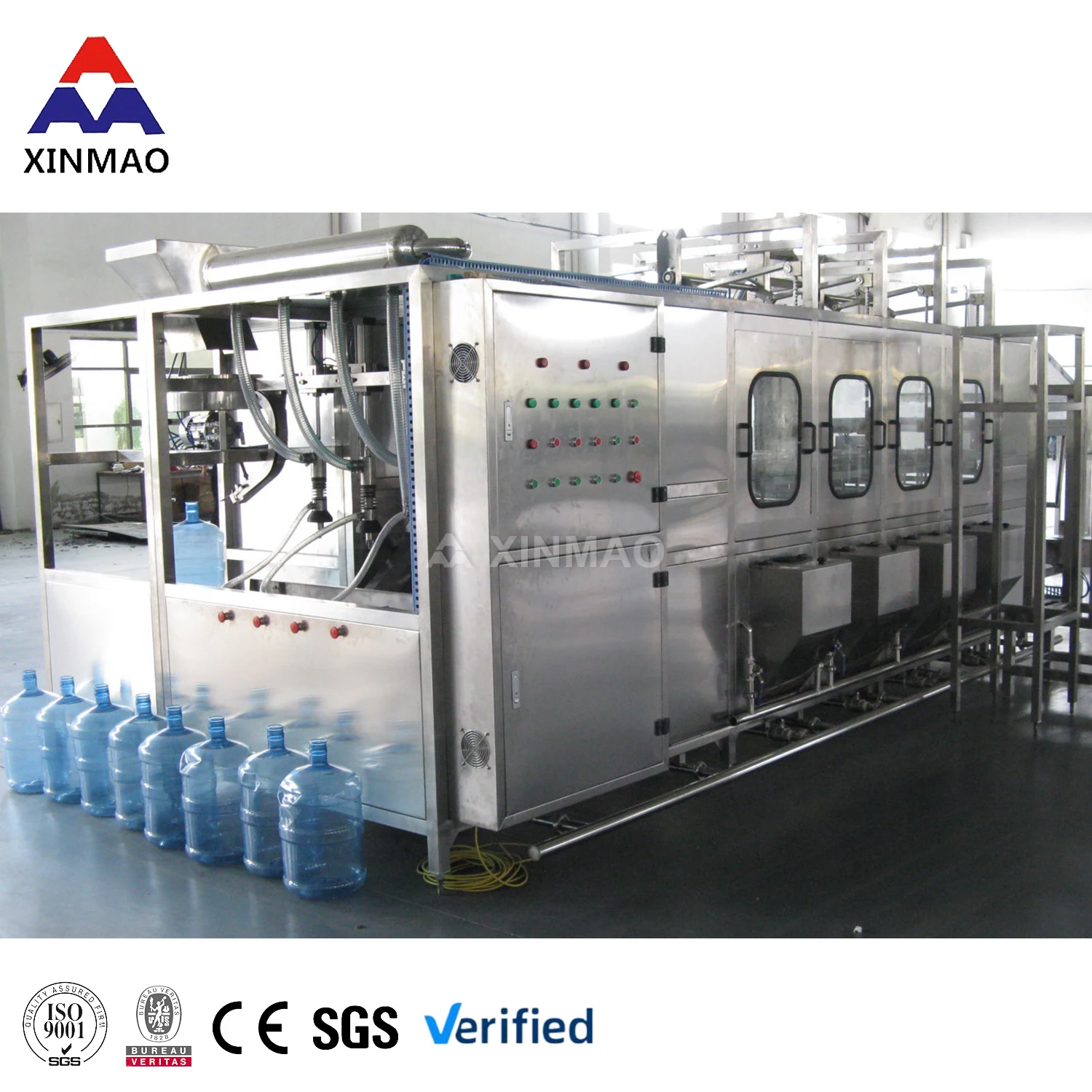 Full Set Complete Automatic 18.9 Liter Water Bottling Machine/ 5 Gallon Water Bottle Filling Machine