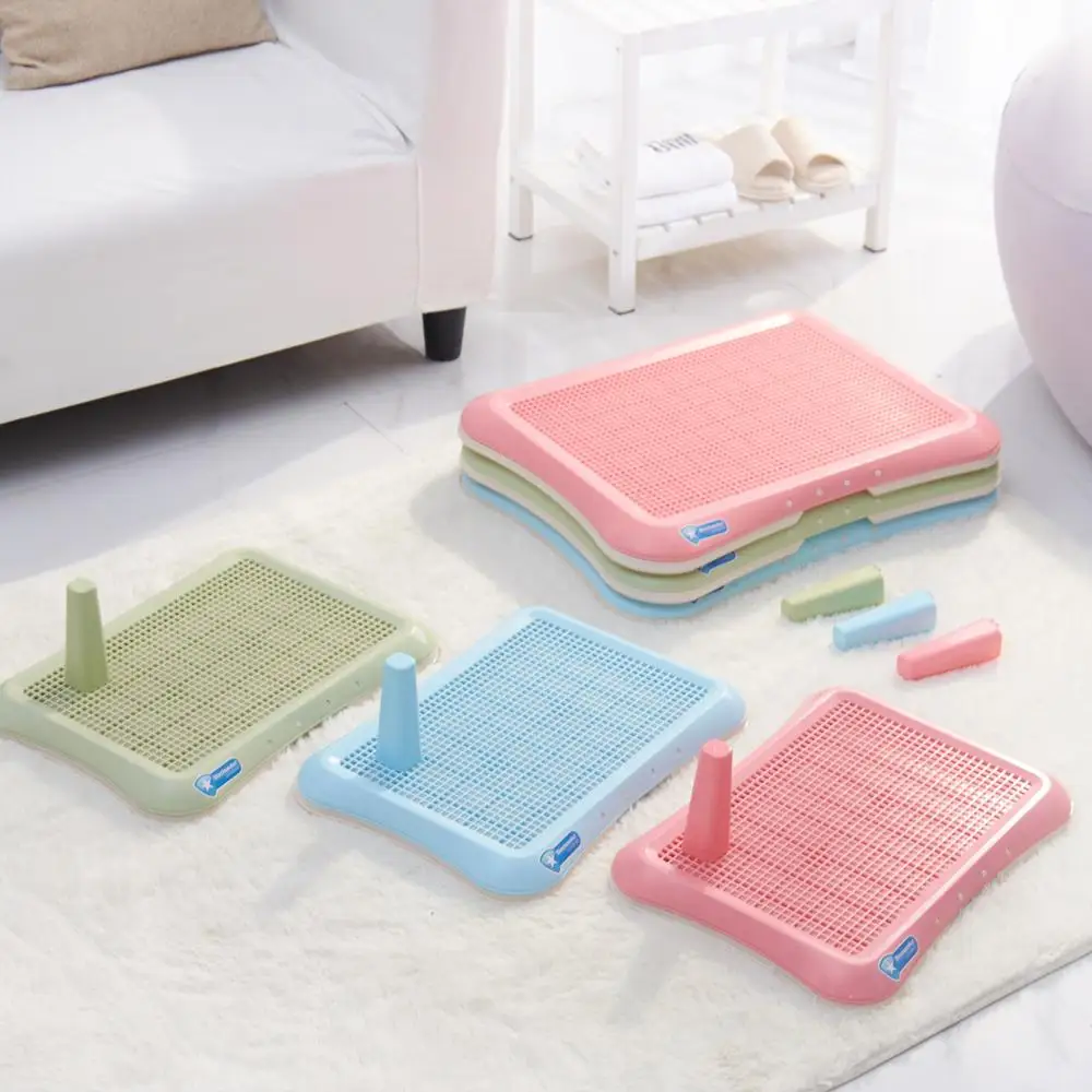 
Best Selling Dog Training Toilet Pet Toilet Tray Portable Indoor Plastic Fenced Potty 