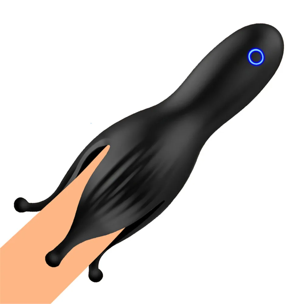 delay ejaculation sex toy Penis Stimulator glans penis training Male Masturbator Vibrator Glan Massager Vibrator For Men Penis