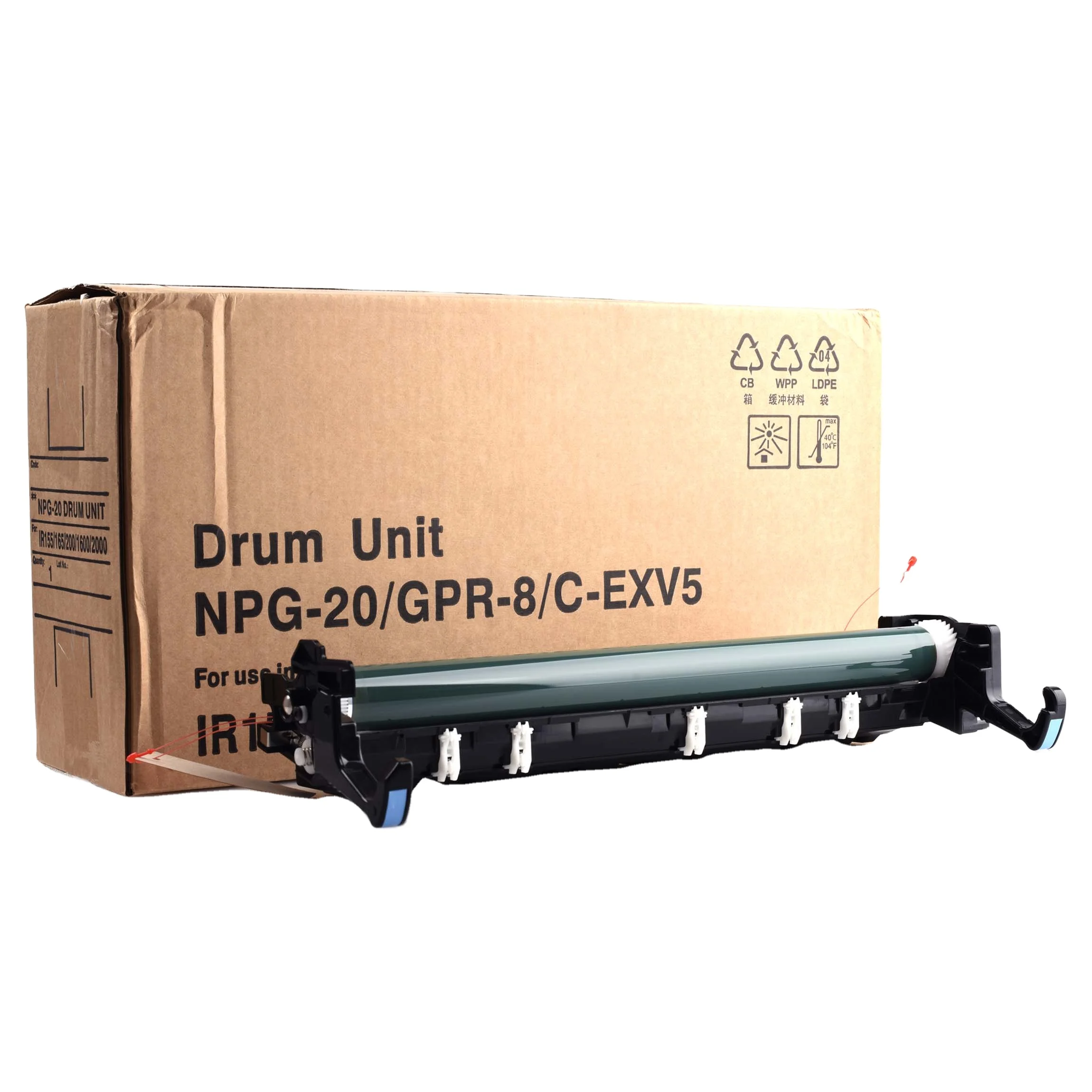 wholesale high quality opc drum unit Drum NPG-20 GPR-8 C-EXV5 for Canon IR1600 IR165 IR2000 G20 drum China Manufacturers