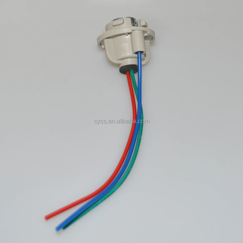 1157 BAY15D Good Quality Car Lamp Holder BAY15D Light Bulb Extension Socket Connector