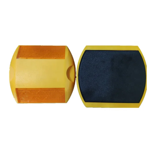 Plastic Road Studs White Cat Eye ABS Plastic Traffic Reflective Road Stud Lights Reflective lights